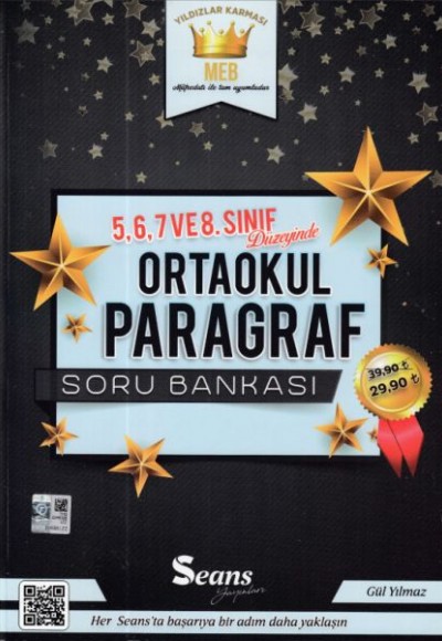 Seans 5,6,7 ve 8.Sınıf Ortaokul Paragraf Soru Bankası (Yeni)