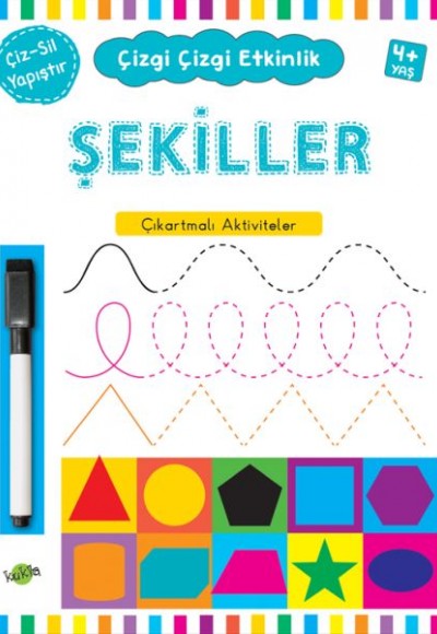 Çizgi Çizgi Etkinlik - Şekiller (4+ Yaş)