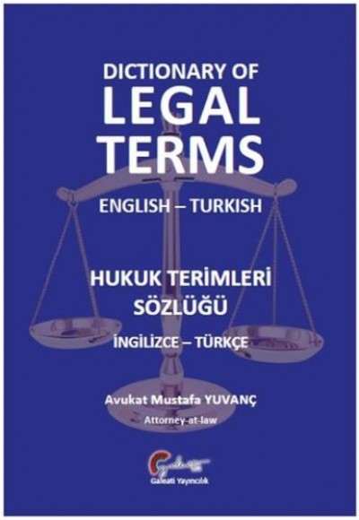 Hukuk Terimleri Sözlüğü İngilizce Türkçe