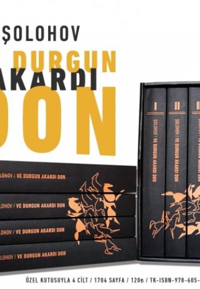 Ve Durgun Akardı Don Takım (4 Cilt)