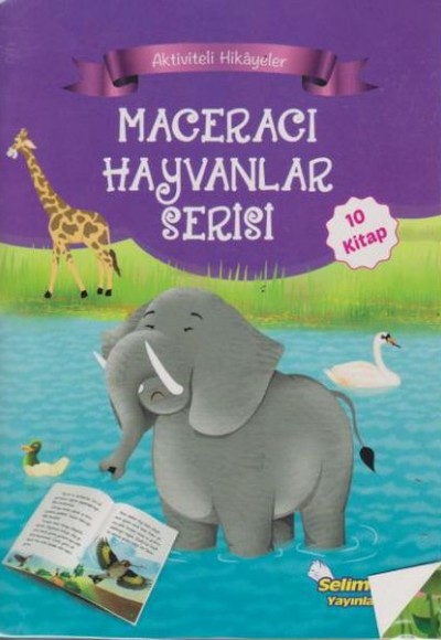 Aktiviteli Hikayeler - Maceracı Hayvanlar Serisi 10 Kitap