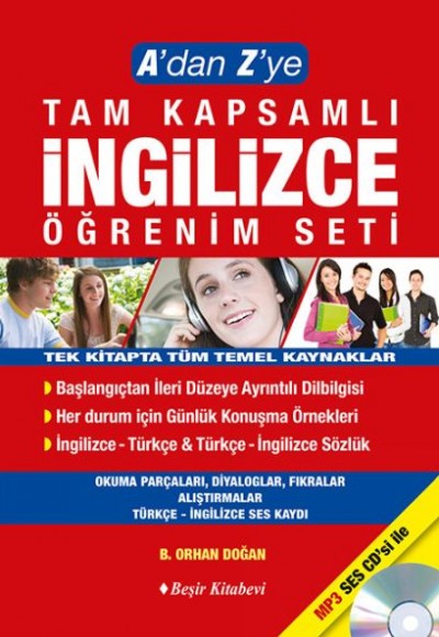 A'dan Z'ye Tam Kapsamlı İngilizce Öğrenim Seti