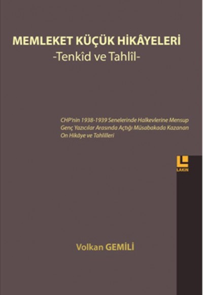 Memleket Küçük Hikayeleri -Tenkid ve Tahlil