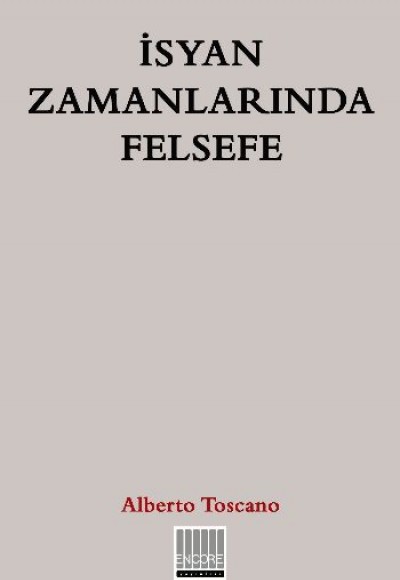 İsyan Zamanlarında Felsefe