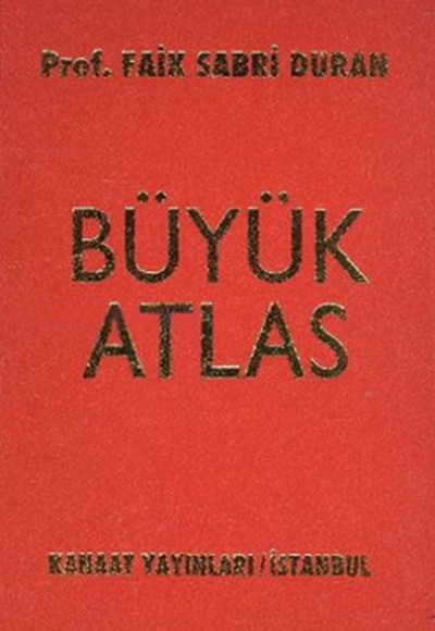 Kanaat Büyük Atlas (Ciltli)