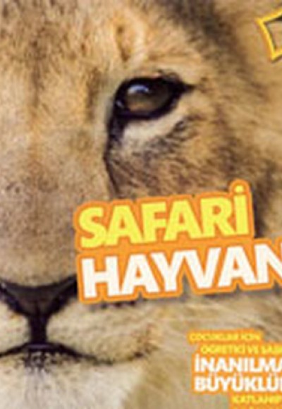 National Geographic Kids - Pop Out Safari Hayvanları