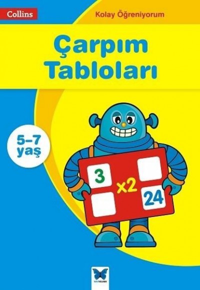 Kolay Öğreniyorum - Çarpım Tabloları (5-7 Yaş)