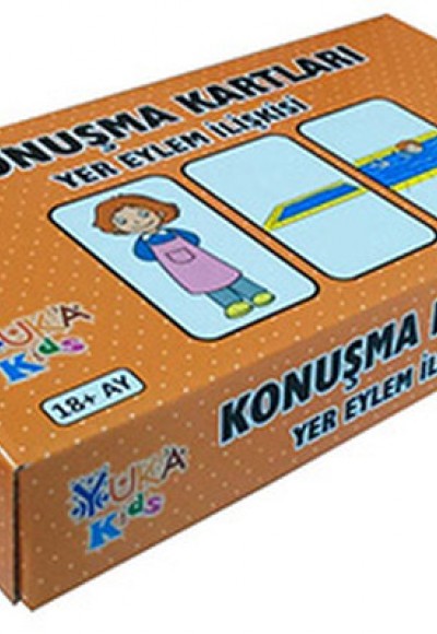 Konuşma Kartları - Yer Eylem İlişkisi