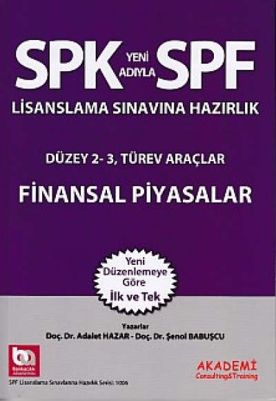 SPK-SPF Finansal Piyasalar