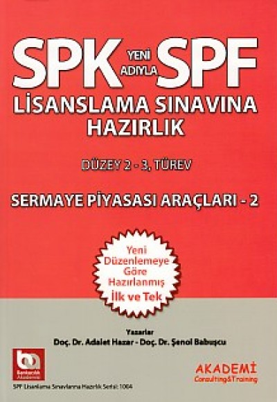 SPK-SPF Sermaye Piyasası Araçları - 2