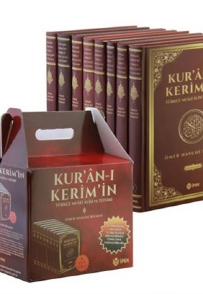 Kur’an-ı Kerim’in Türkçe Meali ve Tefsiri (8 Cilt Takım-Şamua Kağıt)