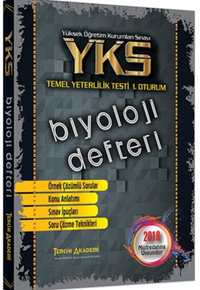 Tercih Akademi YKS Biyoloji Defteri