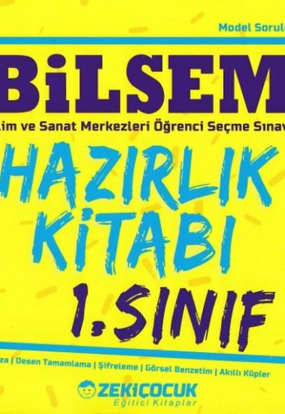 Örnek Akademi  Bilsem 1.Sınıf Hazırlık Kitabı (Yeni)