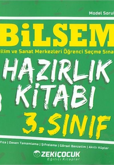 Örnek Akademi Bilsem 3.Sınıf Hazırlık Kitabı (Yeni)