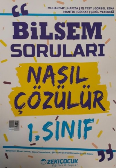 Zeki Çocuk 1. Sınıf Bilsem Soruları Nasıl Çözülür (Yeni)