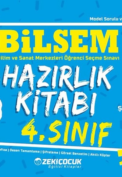 4.Sınıf Bilsem Hazırlık Kitabı