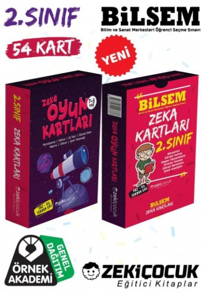 2.Sınıf Bilsem Zeka Kartları