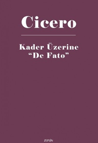 Kader Üzerine De Fato