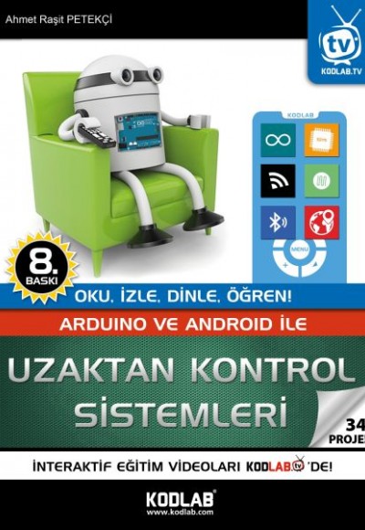 Arduino ve Android ile Uzaktan Kontrol Sistemleri - 34Proje