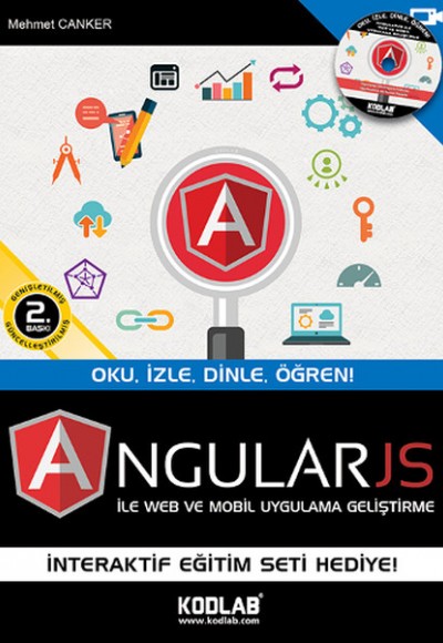 AngularJS ile Web ve Mobil Uygulama Geliştirme  Oku,İzle,Dinle,Öğren!