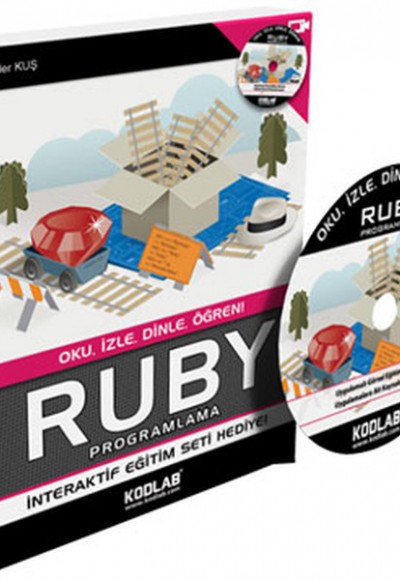 Ruby Programlama (CD'li)  Oku, İzle, Dinle Öğren