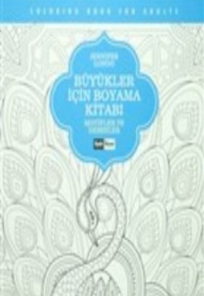 Büyükler İçin Boyama Kitabı - Motifler ve Desenler