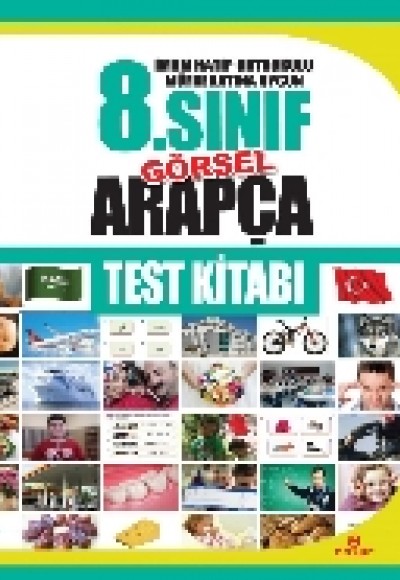 İmam Hatip Ortaokulu Müfredatına Uygun 8. Sınıf Görsel Arapça Test Kitabı