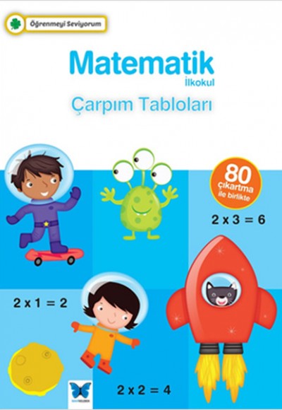 Öğrenmeyi Seviyorum - Matematik İlkokul Çarpım Tabloları