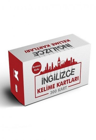 İngilizce Kelime Öğreten Kartlar 3. Kutu (Kırmızı Kutu)