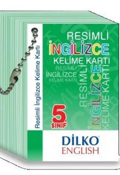 Dilko 5. Sınıf İngilizce Kelime Kartı