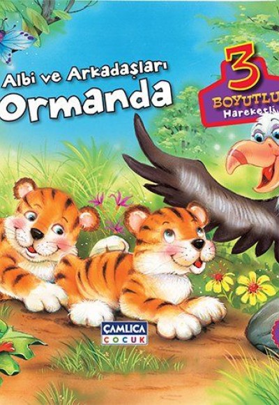 Albi ve Arkadaşları Ormanda (3 Boyutlu Kitaplar)