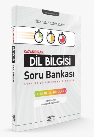 Rota Kazandıran Dil Bilgisi Soru Bankası (Yeni)