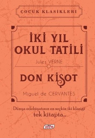 İki Yıl Okul Tatili - Don Kişot (Ciltli)