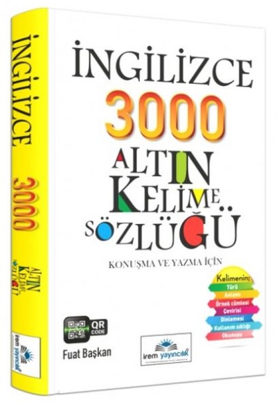 İngilizce 3000 Altın Kelime Sözlüğü İrem Yayıncılık