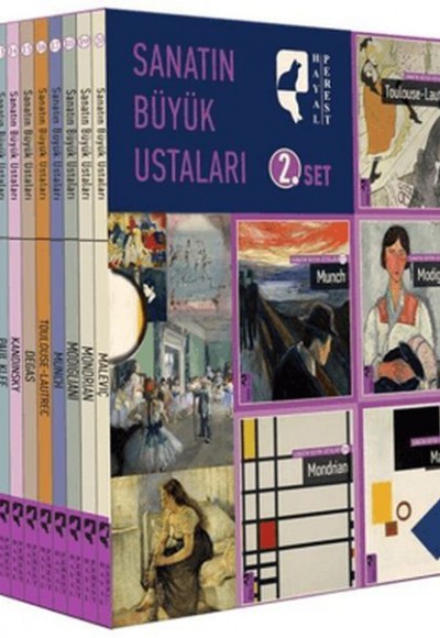 Sanatın Büyük Ustaları 2. Set (10 Kitap Takım)
