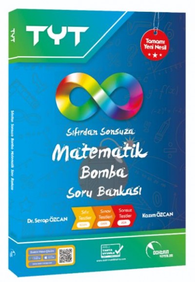 Doktrin Yayınları TYT Sıfırdan Sonsuza Yeni Nesil Bomba Matematik Video Çözümlü Soru Bankası