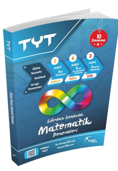 Doktrin Yayınları TYT Sıfırdan Sonsuza Matematik 10 lu Deneme