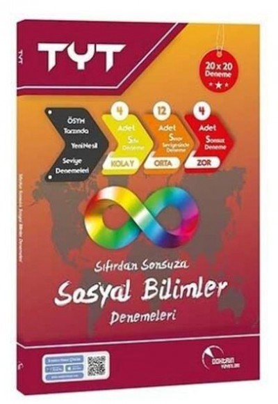 Doktrin Yayınları TYT Sosyal Bilimler Sıfırdan Sonsuza 20x20 Deneme