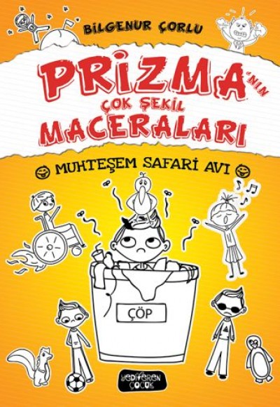 Prizma'nın Çok Şekil Maceraları 1 - Muhteşem Safari Avı (Ciltli)