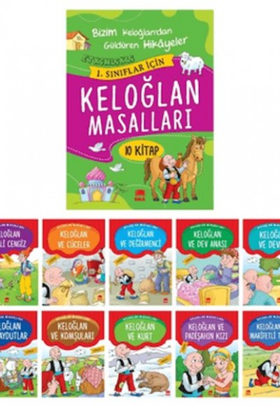 Etkinlikli Keloğlan Masalları (10 Kitap)
