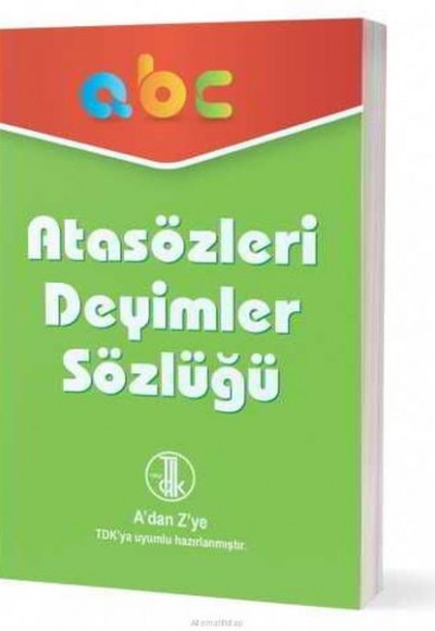 Atasözleri Deyimler Sözlüğü - Karton Kapak