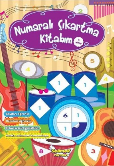 Numaralı Çıkartma Kitabım 4