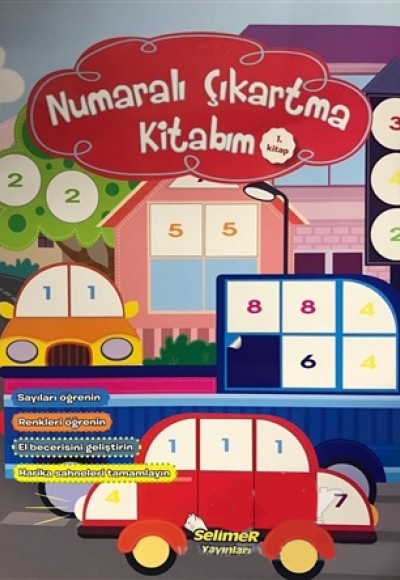 Numaraları Çıkartma Kitabım (4 Kitap Takım)
