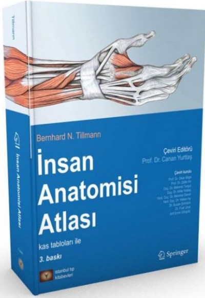 İnsan Anatomi Atlası (Kas Tabloları İle)