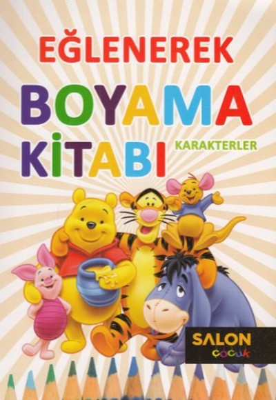 Eğlenerek Boyama Kitabı - Karakterler