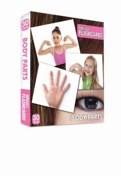 Miracle Flashcards Body Parts (30 Cards)