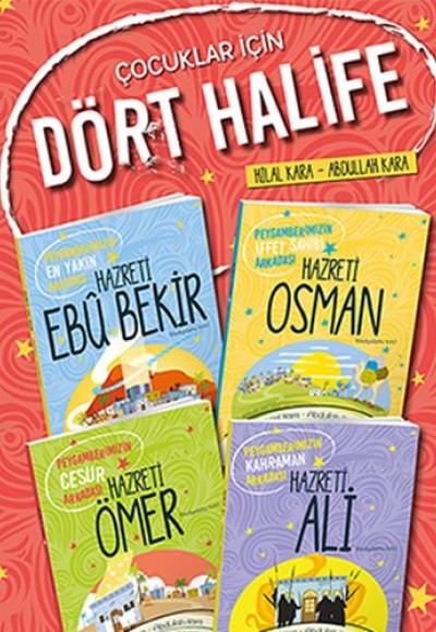 Çocuklar İçin Dört Halife Seti (4 Kitap)