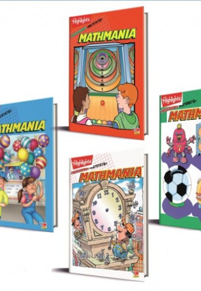 Highlights Mathmania Matematik Zeka ve Dikkat Gelişim 4'lü Seti