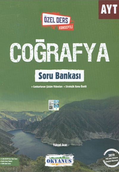 Okyanus AYT Coğrafya Özel Ders Konseptli Soru Bankası (Yeni)
