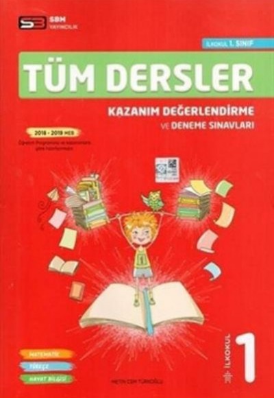 SBM 1. Sınıf Tüm Dersler Kazanım Değerlendirme ve Deneme Sınavları (Yeni)